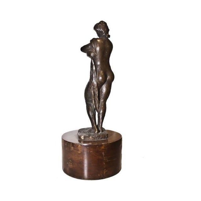 Figura Femminile Bronze Sculpture by Giuseppe Mazzullo, 1944 For Sale - Image 3 of 6