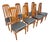 Vintage Danish Modern Eva Style Teak Dining Chairs - Set of 8 For Sale