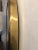 Artemide Narcisso Wall Mirror with Brass Frame attributed to Sergio Mazza for Artemide For Sale - Image 4 of 5