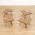 1960s Set of Four Vintage Modular Side Tables For Sale - Image 4 of 12