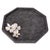 This marble decorative accent tray in the shape of an octagon will add modern glam appeal to your home. You can use this...