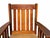 Stickley Brothers Antique Arts & Crafts Mission Oak Chair Stickley Brothers Quaint Furniture For Sale - Image 4 of 12