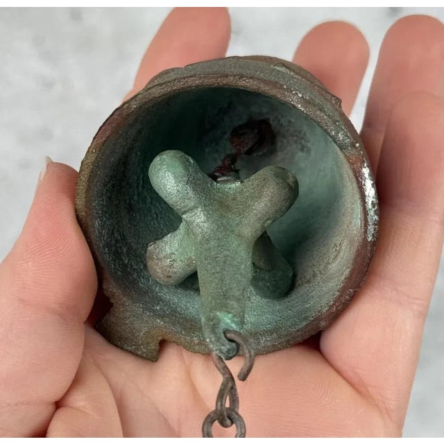1970s Arcosanti Cast Bronze Wind Bell by Paolo Soleri For Sale In Miami - Image 6 of 7