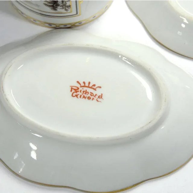 Italian Porcelain Fiesole Set by Richard Ginori, 1960s, Set of 3 For Sale - Image 10 of 12