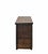 Black Dual-Drawer Coffer Cabinet With Carved Sides For Sale - Image 8 of 12