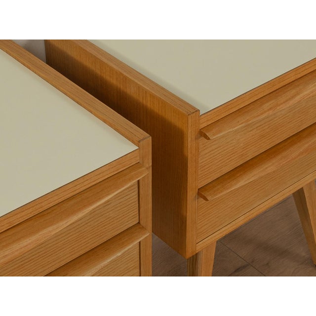 Vintage Bedside Tables, 1950s, Set of 2 For Sale - Image 9 of 10