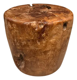 Andrianna Shamaris Century Old Teak Wood Side Table