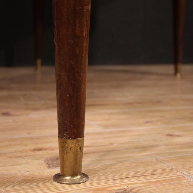 Wood Large Italian Table, 1960s For Sale - Image 7 of 12