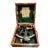 Nautical Marine Sextant by H. Hughes, London 1944 Original Mahogany Box, No Key For Sale