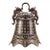Bronze Bell With Gold & Silver Inlay – Double Dragon Archaistic Zhong For Sale