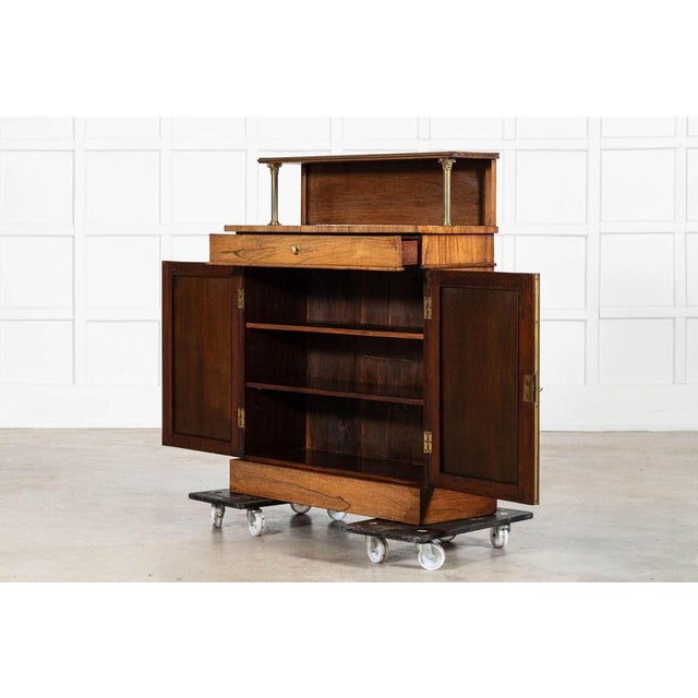 English Regency Rosewood Chiffonier, 1800s For Sale - Image 8 of 16
