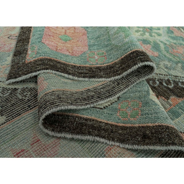 Turkish Oushak Rug 8'1" x 10'3" #20066 For Sale In Houston - Image 6 of 8