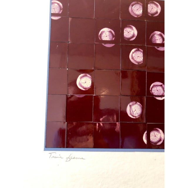 1970s Vera Simons, Sports Watch Abstract Photo Mosaic Collage Aerial Photograph Feminist Aviator, 1979 For Sale - Image 5 of 7