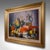 Mid-Century Modern 1970's Large Vintage Still Life Painting For Sale - Image 3 of 12