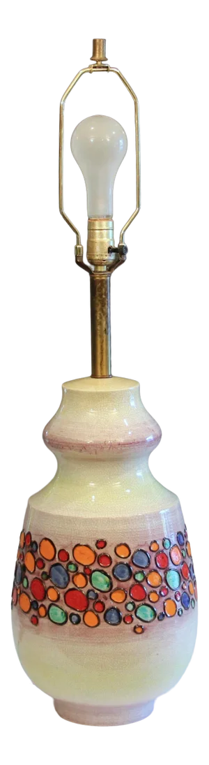 Bagni Raymor Italian Pottery Modern Ceramic Lamp