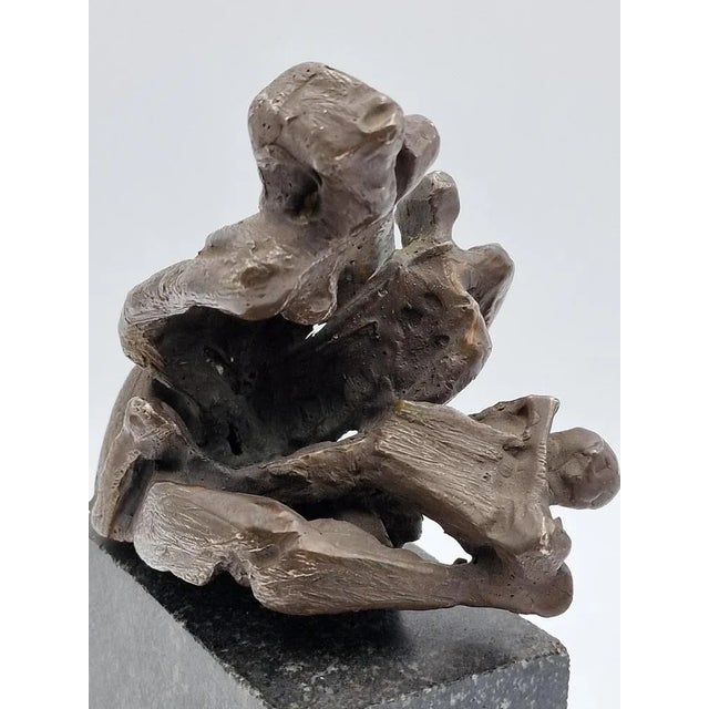 Contemporary Cast Bronze Sculpture, 1960s For Sale - Image 9 of 11
