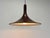 1970s Large Mid-Century Brown Pendant, Denmark, 1970s For Sale - Image 5 of 12