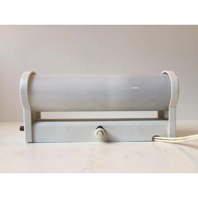 Tubular Glass and Bakelite Sconce from Lyfa, 1930s For Sale - Image 11 of 11