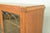 R. J. Horner Style Antique American Empire Carved Tiger Oak Double Bookcase Cabinet With Leaded Glass Doors, Circa 1890s For Sale - Image 9 of 14