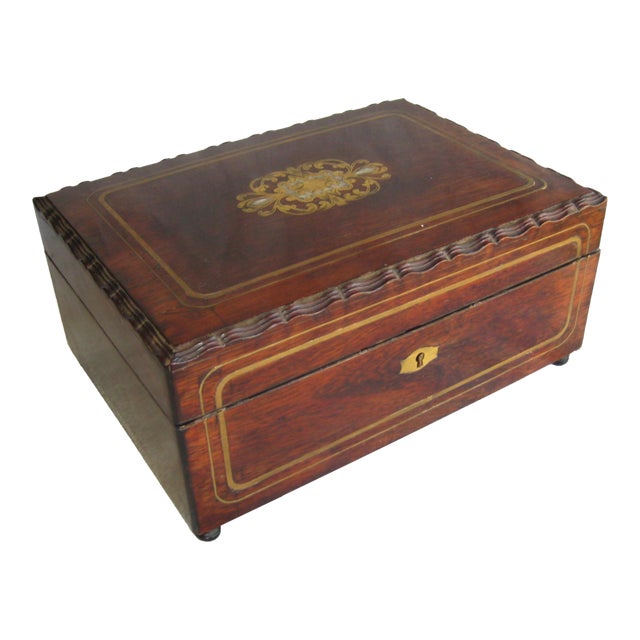 Mid 19th Century French Napoleon III Sewing Box For Sale