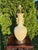 Vintage Circa 1960s Chinoiserie Lamp, Cream Color With Crackle Finish For Sale In Greenville, SC - Image 6 of 10
