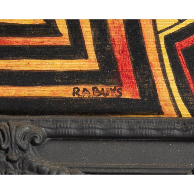 Abstract “All Great Truths” Oil Paint Pen on Wood Drawing by r.a. Buys For Sale - Image 3 of 9