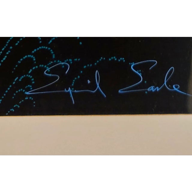 Eyvind Earle - Fog Light on the Sea Side-Limited Edition Serigraph For Sale In Los Angeles - Image 6 of 8