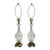Vintage Waterford Alana Cut Crystal & Brass Table Lamps - A Pair For Sale