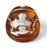 Mid-Century Modern Vintage 1970s Great Leaders of History Baccarat for Franklin Mint Cameo Paperweight For Sale - Image 3 of 5