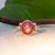 2020s 4.6Ct Star Ruby Ring With Earth-Mined Diamond Accents: Solid 14k Gold, 10x8mm For Sale - Image 5 of 9