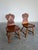 Vintage Brutalist Tyrolean Swiss Alpine Carved Pine Dining Chairs, Set of 4 For Sale - Image 4 of 12