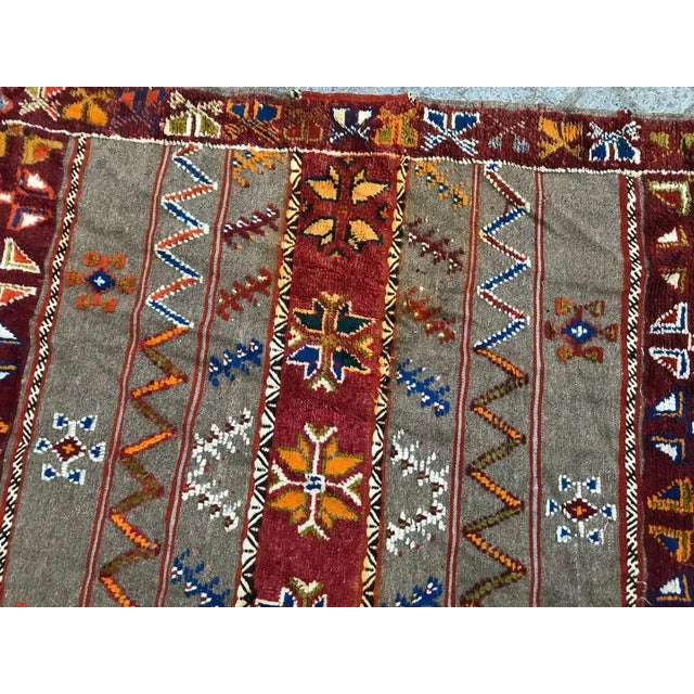 Textile Vintage Moroccan Berbere Rug For Sale - Image 7 of 18