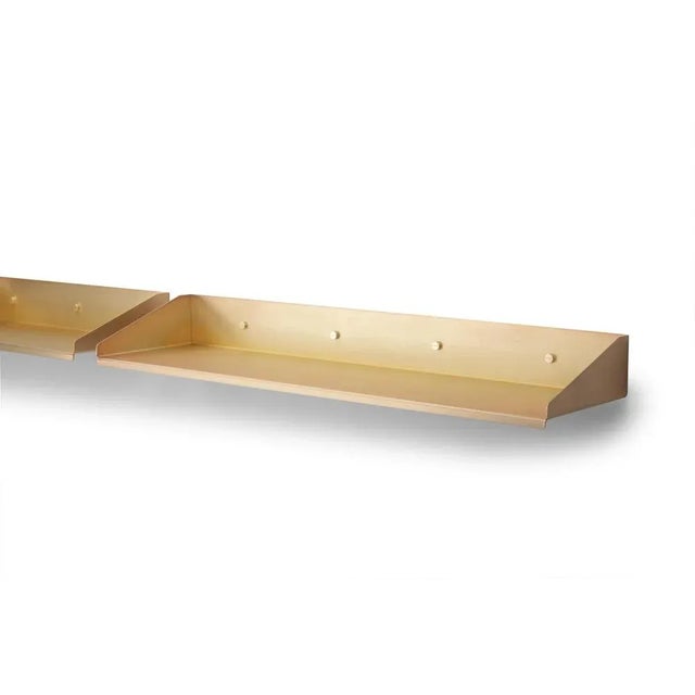 Gold Large Bendy Shelf by Mingardo For Sale - Image 8 of 10