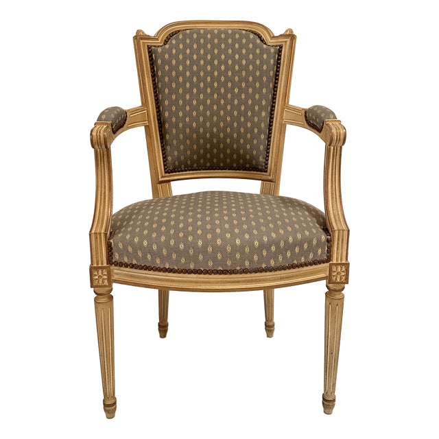 Louis XVI Marie Antoinette Armchair, 1990s For Sale