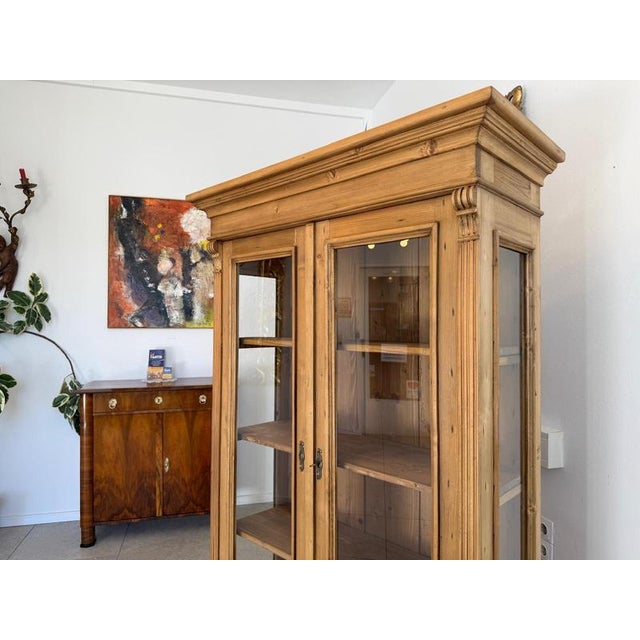 Rustic Farmhouse Display Cabinet For Sale - Image 13 of 18