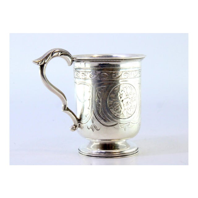 Silver Cup with Engravings For Sale - Image 5 of 7