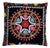 Embroidered Cotton Suzani Pillow Cover 18'' X 18'' For Sale