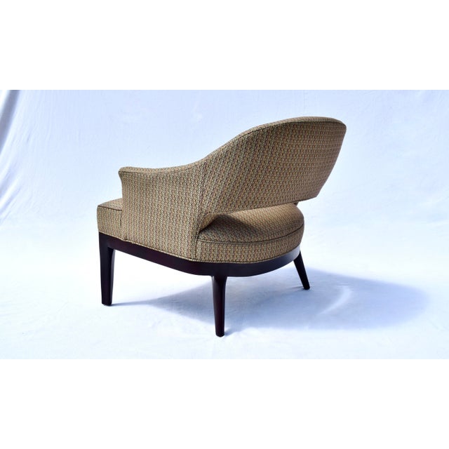 Thomas O'Brien Continental Club Chair in the Manner of Erwin Lambeth For Sale - Image 10 of 15