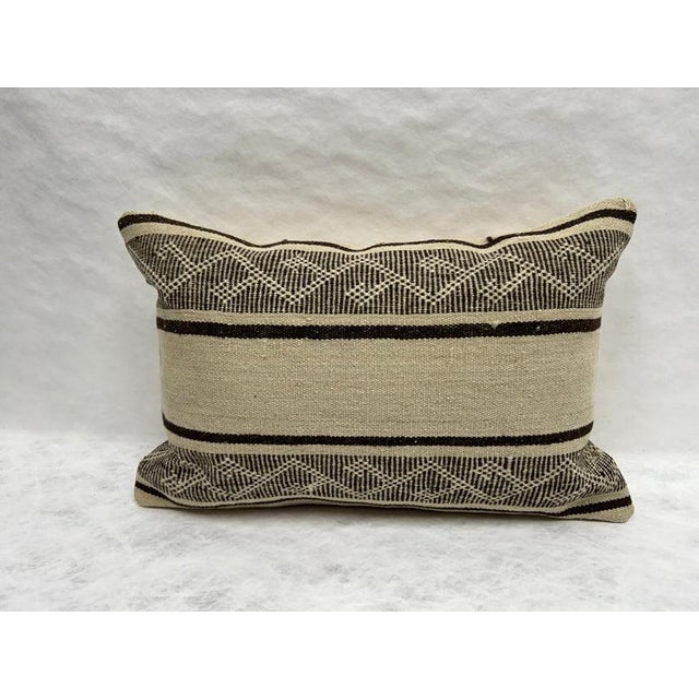 Turkish Hemp Pillow Cushion Natural Beige Brown Pillow Cushion Cover 16" x 24" #30184 Enhance your home decor with our...