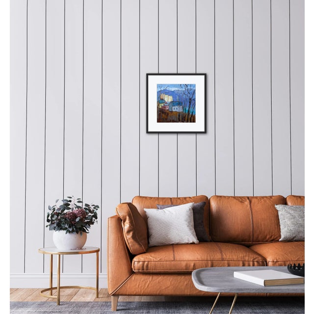 "Virginia City" Contemporary Western Landscape Oil Painting For Sale - Image 4 of 12