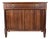 Tambour Door French Empire Style Cherry Server Cabinet Console Table by Kindel For Sale