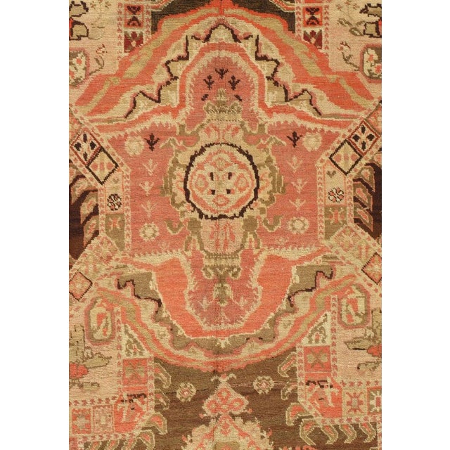 Traditional Antique Karabagh Carpet For Sale - Image 3 of 4