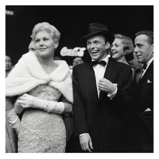 Kim Novack, Frank Sinatra, Lauren Bacall and Humphrey Bogart Attend "The Desperate Hours" Unframed Archival Pigment Print For Sale