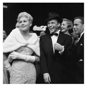 Kim Novack, Frank Sinatra, Lauren Bacall and Humphrey Bogart Attend "The Desperate Hours" Unframed Archival Pigment Print