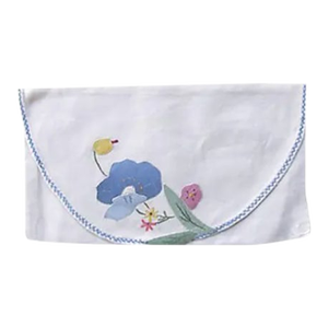 Vintage Artisan Appliqued Lingerie Envelope