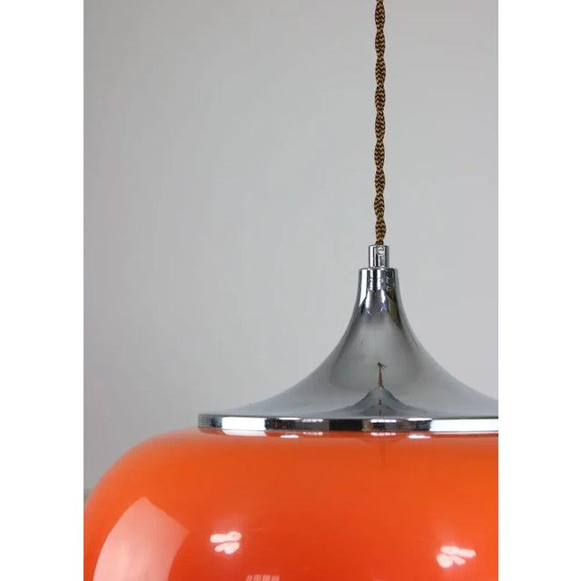 Guzzini Space Age Pendant Lamp From Guzzini For Sale - Image 4 of 12