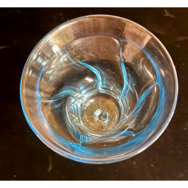 Blue 1950s Fostoria Jamestown Blue Goblets - 14 pcs For Sale - Image 8 of 12