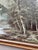 Wood Large Framed R. Hamilton Landscape Painting For Sale - Image 7 of 10