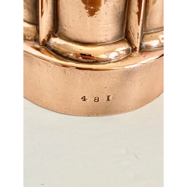 Late 19th Century Antique English Copper Mold Made by Benham & Froud for Harrod's of London #481 For Sale - Image 4 of 10