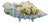 Antique Shell-Shaped Porcelain Centrepiece from C.G Schierholz & Sohn Manufactory of Plaue, Germany, 1800s For Sale